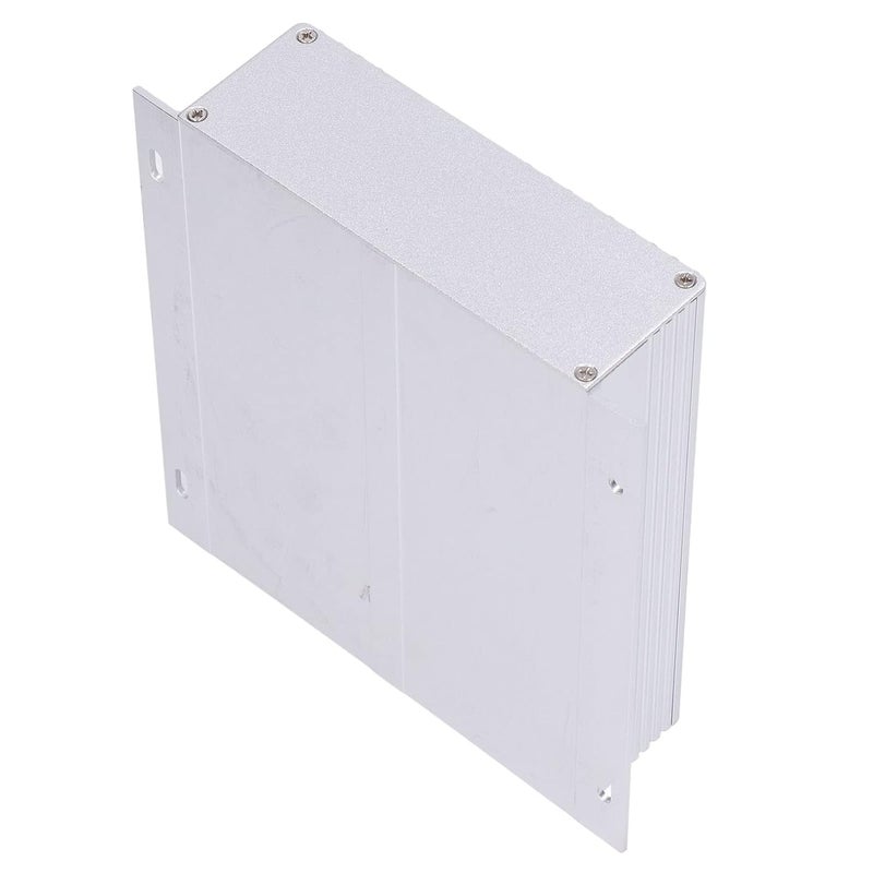 صندوق مشروع سبائك الألومنيوم 41x147x150مم فضي غير لامع لحماية الوصلات الكهربائية الخارجية - Image 5