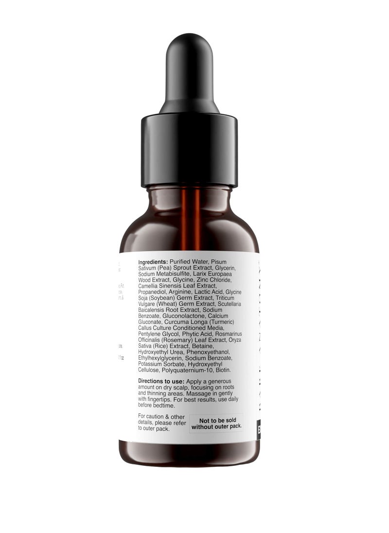 Bare Anatomy Advanced Hair Growth Serum | 3% Redensyl + 4% Anagain + 3% Baicapil + 1% Capilia Longa, Rosemary, Biotin & Rice Extract | Hair growth & Hair fall control serum for Women & Men | 30mL