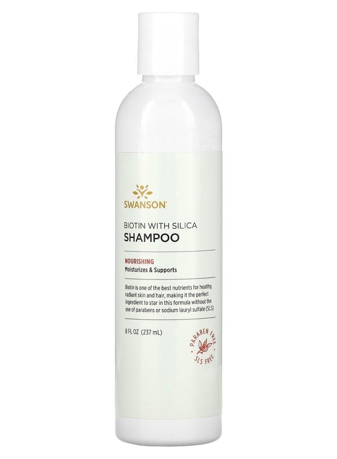 SWANSON Biotin with Silica Shampoo 8 fl oz (237 ml)