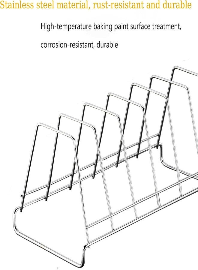 STANDIFY FineArts® 12 V-Plate Stand Premium Stainless Steel Thali Stand/Dish Rack/Plate Stand/Plate Rack for Modular Kitchen/Tandem Box Accessories. - Image 3