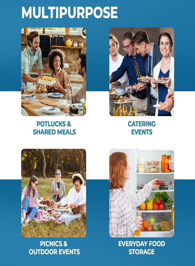 ABC Pack & Supply AMZ Elastic Plastic Bowl Covers, 12 Inch. Pack of 100 Clear Plastic Disposable Bowl Covers 30 Micron Thick. Durable Adjustable Plastic Food Covers with Elastic Edge. Stretchable Bowl Covers Small - Image 4