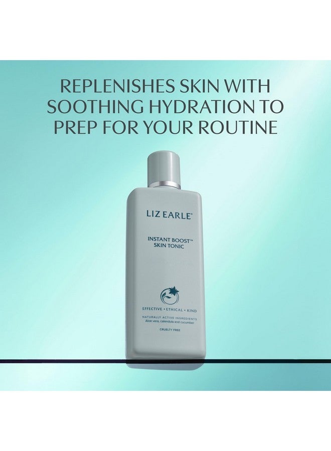Liz Earle Instant Boost Skin Tonic Face Toner - Hydrating Facial Toner for Dry Skin Enriched with Aloe Vera, Soothing Calendula & Vitamin E to Refresh and Revitalize Complexion (200 ml) - Image 4