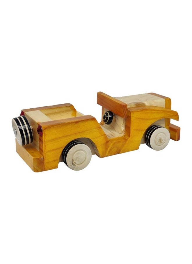 Smartcraft Smartcraft Wooden Jeep Showpiece for Kids Toy Home Decoration Functional Gift Handcarved Wooden Jeep Toy Perfect Home Decor Showpiece  - Image 5