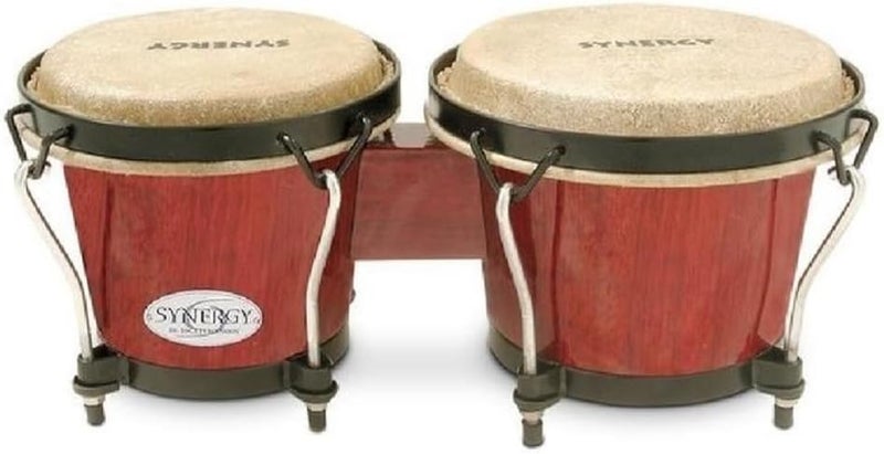 Simple upgraded construction 2100RR Bongo Drum, Red Global mainstream design picks