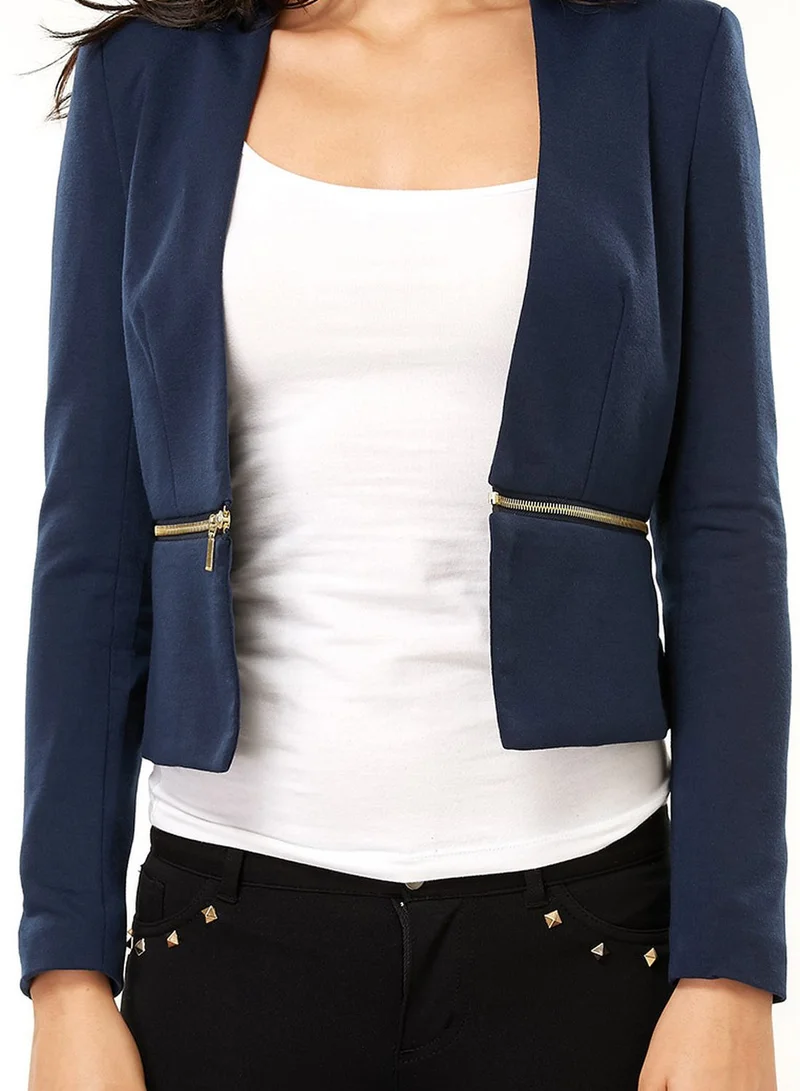 VERO MODA Victoria Zip LS Blazer