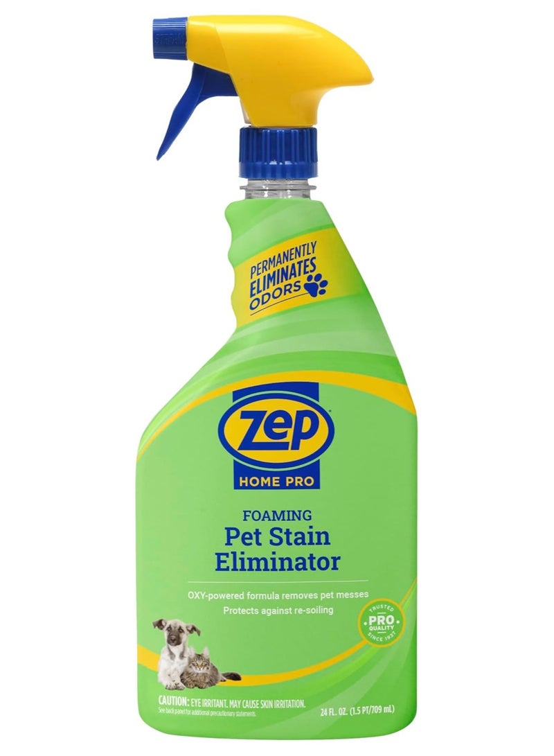 زيب مزيل بقع الحيوانات الأليفة الرغوي زيب هوم برو، 24 أونصة - Image 1