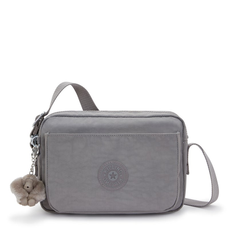 kipling Abanu M Inviting Grey Medium Crossbody - Image 1