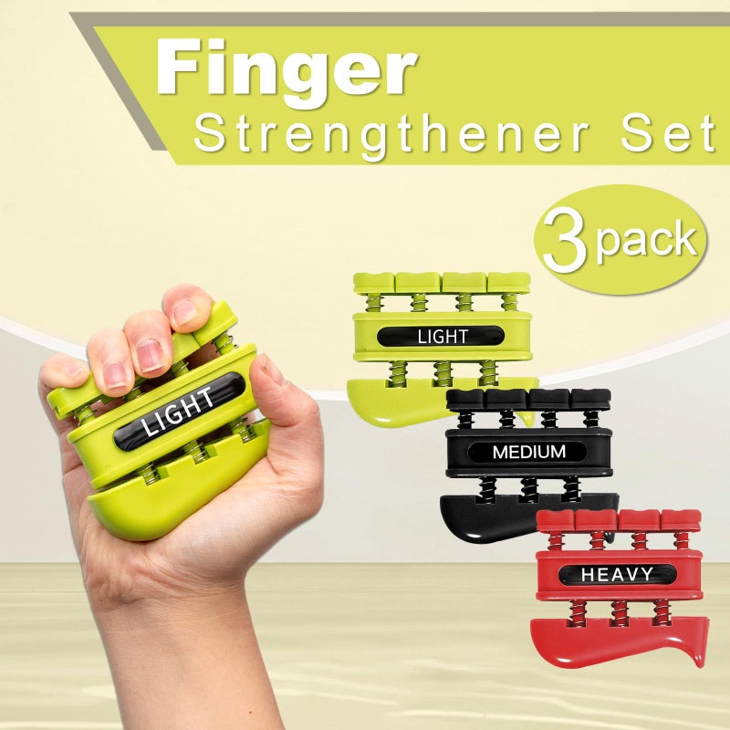 DICYWUDI Grip Strength Trainer, Finger Strength Trainer for Grip Strength Training for Fingers, Wrists, and Hands for Home, Office, Gym, Climbing, Athletes, Musicians, and Therapy - Image 5