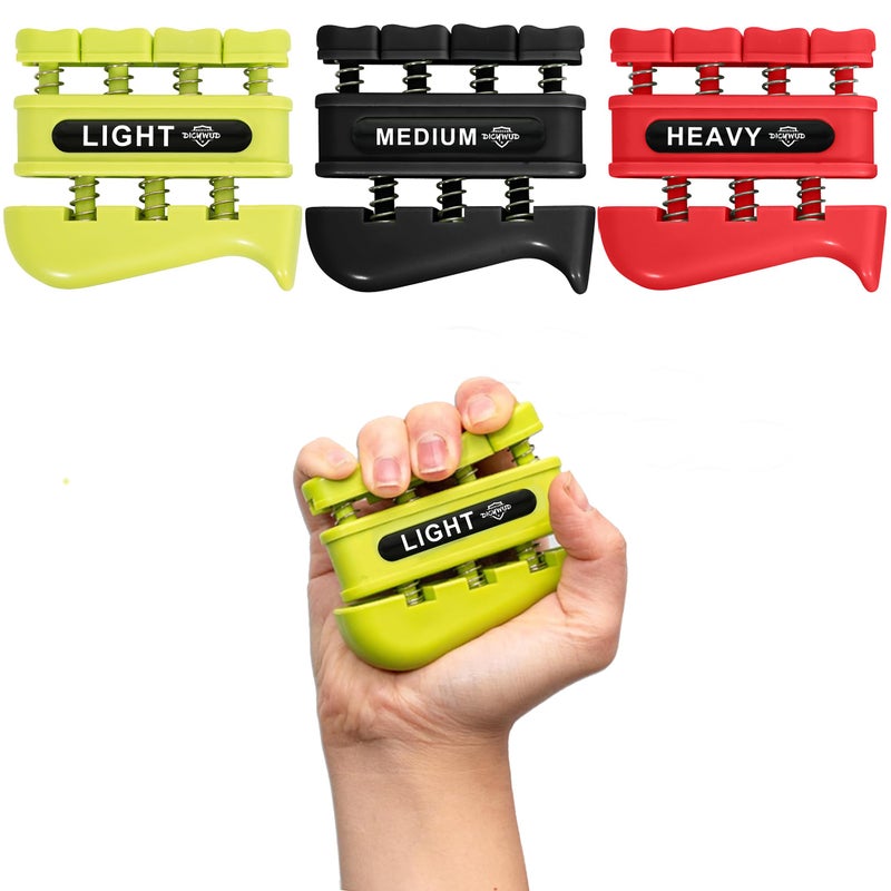 DICYWUDI Grip Strength Trainer, Finger Strength Trainer for Grip Strength Training for Fingers, Wrists, and Hands for Home, Office, Gym, Climbing, Athletes, Musicians, and Therapy - Image 1