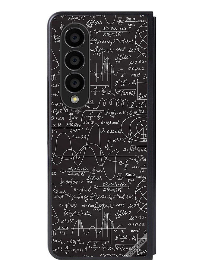 Covernex Protective Case Cover For Samsung Galaxy Z Fold 4 Math Equations - Image 1