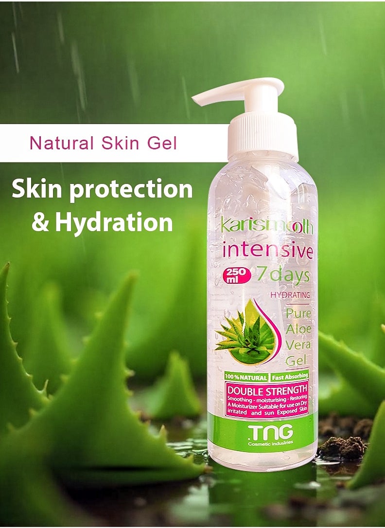 TNG Karismooth Aloe Vera gel white  250 ml  - Image 3