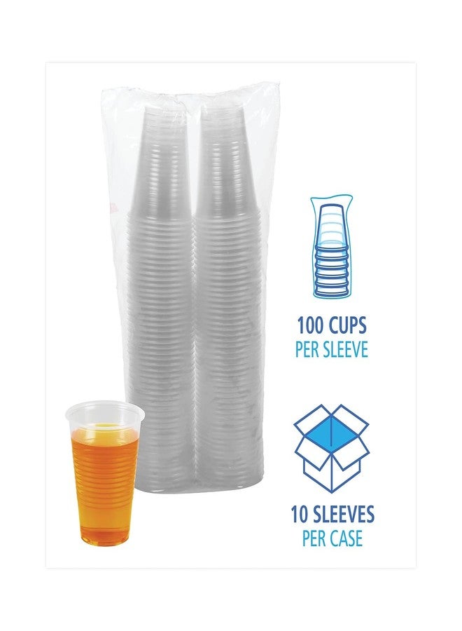 Boardwalk Translucent Plastic Cold Cups, 10 Oz, Polypropylene, 100/pack - Image 5