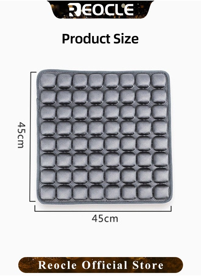 REOCLE - Air Cushion Inflatable Seat Cushions 14 x 14 inch Comfortable Waffle Pads Pressure Sore Cushions for Pressure Relief & Bed Sore - Image 1