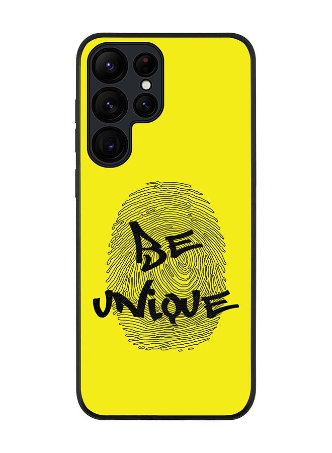 Stylizedd Rugged Black edge case for Samsung Galaxy S23 Ultra 5G Slim fit Soft Case Flexible Rubber Edges Anti Drop TPU Gel Thin Cover - Be Unique - Image 1