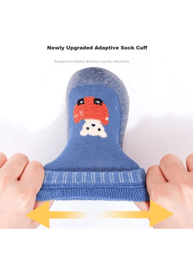 Barbie Baby Non-slip Floor Socks Autumn Winter Toddler Shoe Socks Indoor Infant Boys Girls Learning Shoes - Image 4