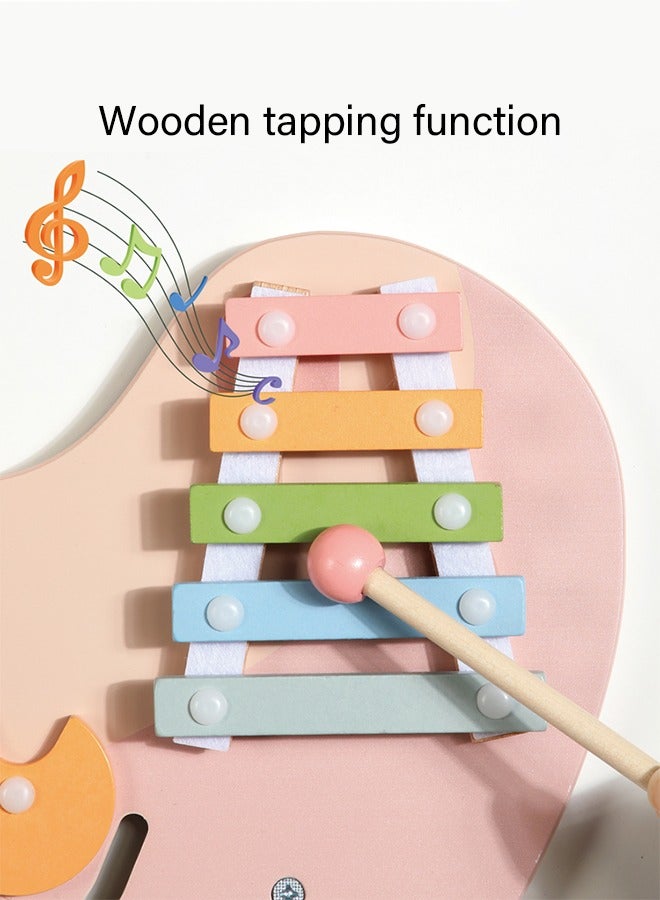 JSAITOYS Early Childhood Education Wooden Toy Small Animal Wall Game Decorative Pendant - Image 4