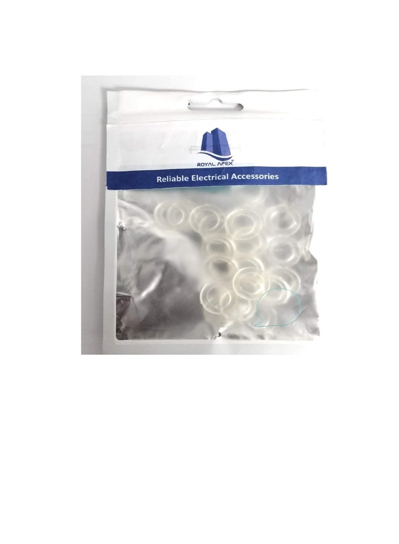 Bidet Shattaf Nylon Rubber Washer Circular Round Gasket Ring for Bathroom Shower Tap & Plumbing etc (Pack of 10, 1/2 Inch) - Image 3