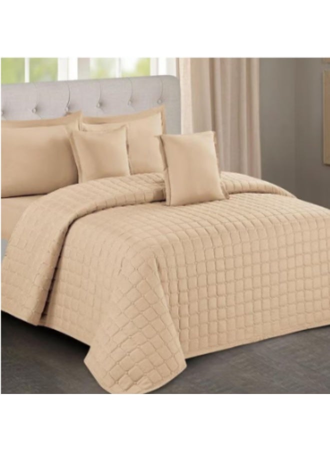 Single and a half bed sheet set, plain, compressed, 4 pieces – modern elegance and ultimate comfort - Image 2