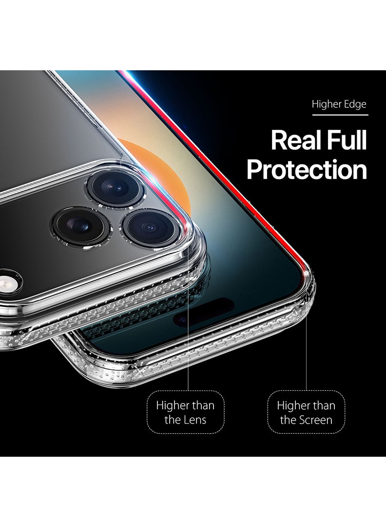 Case Up Clear Case Compatible with Apple iPhone 17 Pro Max Shock-Absorption TPU Cell Phone Cover, Soft Flexible & Crystal Clear Protective Case - Image 4
