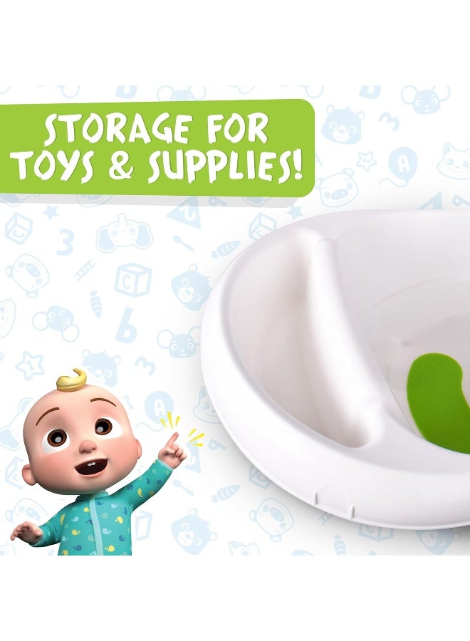 Sunny Days Entertainment CoComelon Official Newborn to Toddler Bath - 3-in-1 Baby Tub with Removable Sling - Image 3