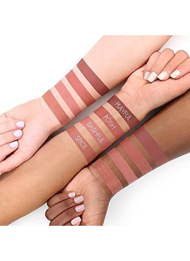 girlactik - Usa. Matte Lip Liquid In Nude Shade. Longwear, Pigmented & Non-Drying Lipstick. - Posh - Image 1
