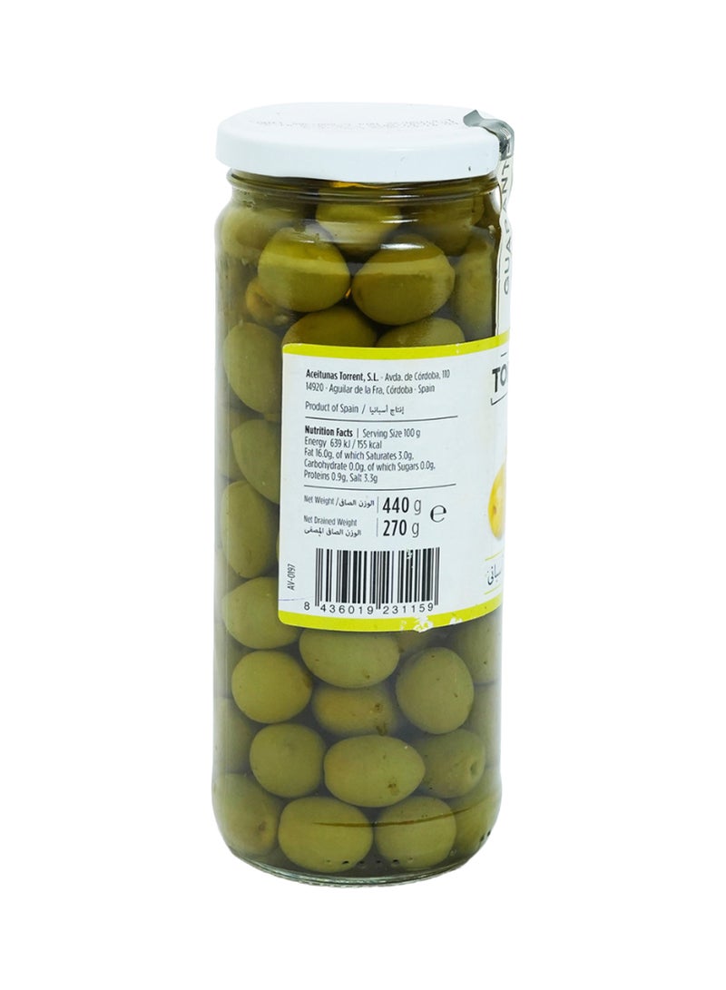 Torrent Plain Green Olives 440g - Image 2