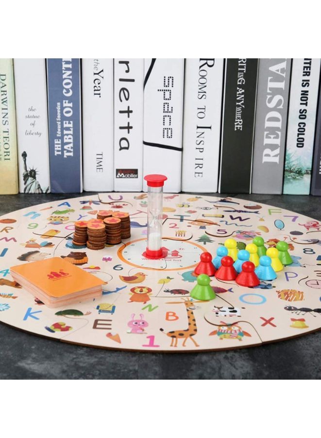 ألعاب تعليمية مبكرة من مونتيسوري - لغز خشبي تفاعلي بين الوالدين والأطفال - لعبة ذاكرة للبحث عن المحققين للأطفال - Image 2