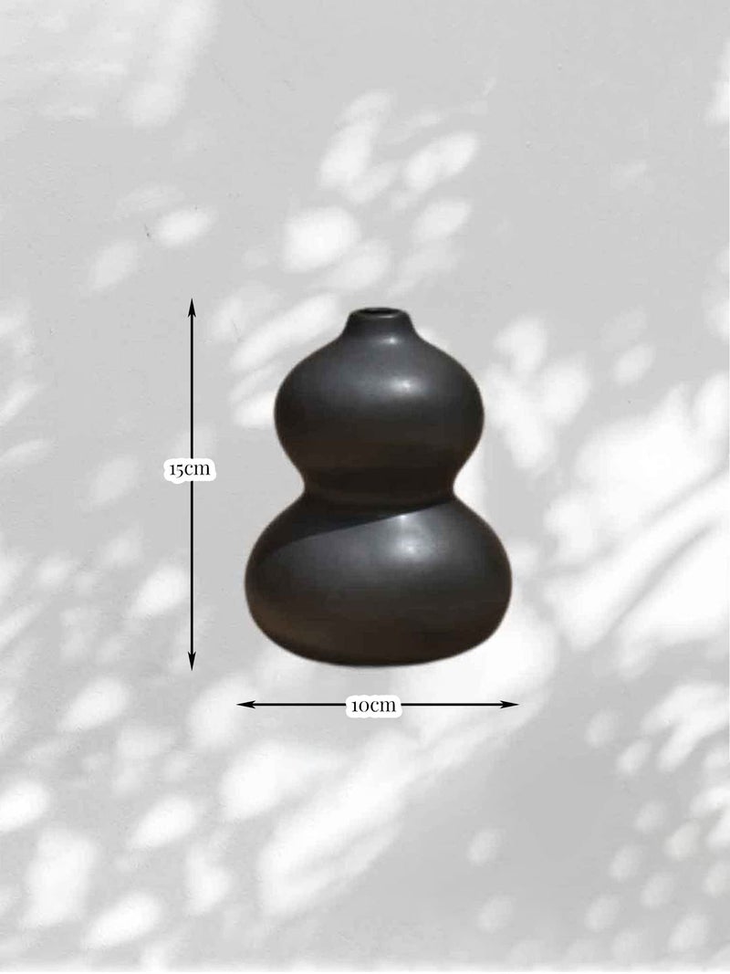 Purezento Oreo Flower Vase Ceramic Decorative Vases with Unique Quality for Home Decor, Center Table, Flowers Pot, Bedroom Side Corners, Living Room Decoration,and Party Centerpieces - Image 2