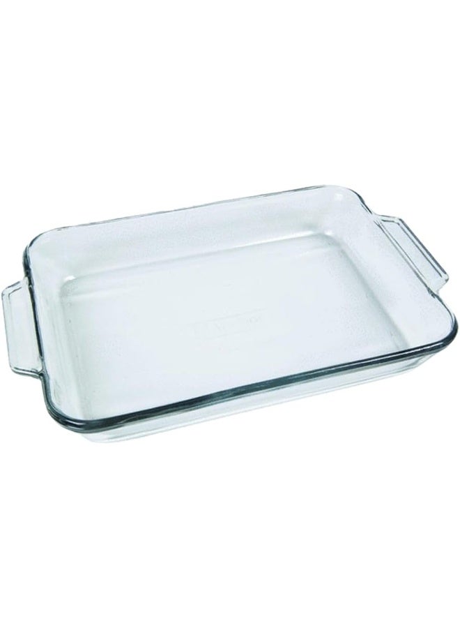 Anchor Hocking Basics Rectangular Baking Dish, 3.0 Litre Tempered Glass - Image 1