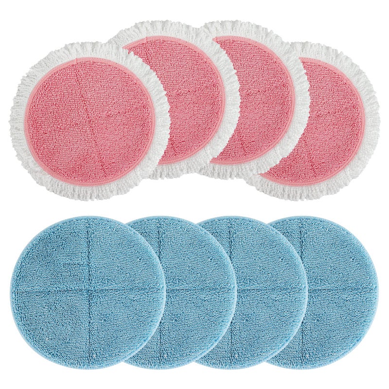 BeiLan Spin Cordless Electric Mop Pads 8 Pack Steam Electric Mop Refills Fit for VmaiEousIdooAlfabotDevoac 728inch Spin Replacement Mop Pads for Floor Cleaning - Image 3