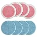 BeiLan Spin Cordless Electric Mop Pads 8 Pack Steam Electric Mop Refills Fit for VmaiEousIdooAlfabotDevoac 728inch Spin Replacement Mop Pads for Floor Cleaning - Image 1