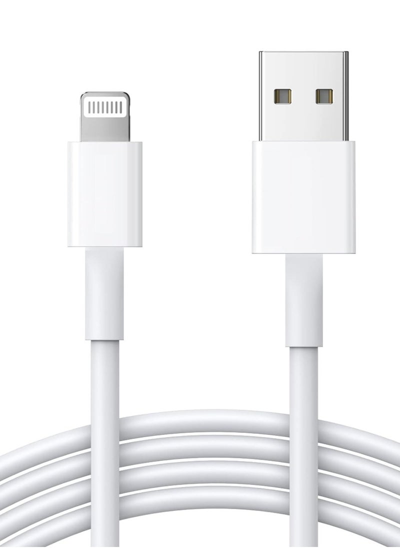 MMG iPhone Charger Cable 2M [MFi Certified] Lightning Cable iPhone Cable 2.4A Lightning Cord Compatible for iPhone 14/14 Pro/14 Plus/14 Pro Max, iPhone 13 Pro 12 Pro Max 11 XS 7 Plus 6S ipad Pro  - Image 1