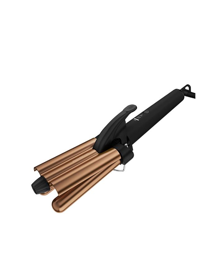 راش براش مكواة تجعيد الشعر M2 Plus3 Crimper برونز - Image 1