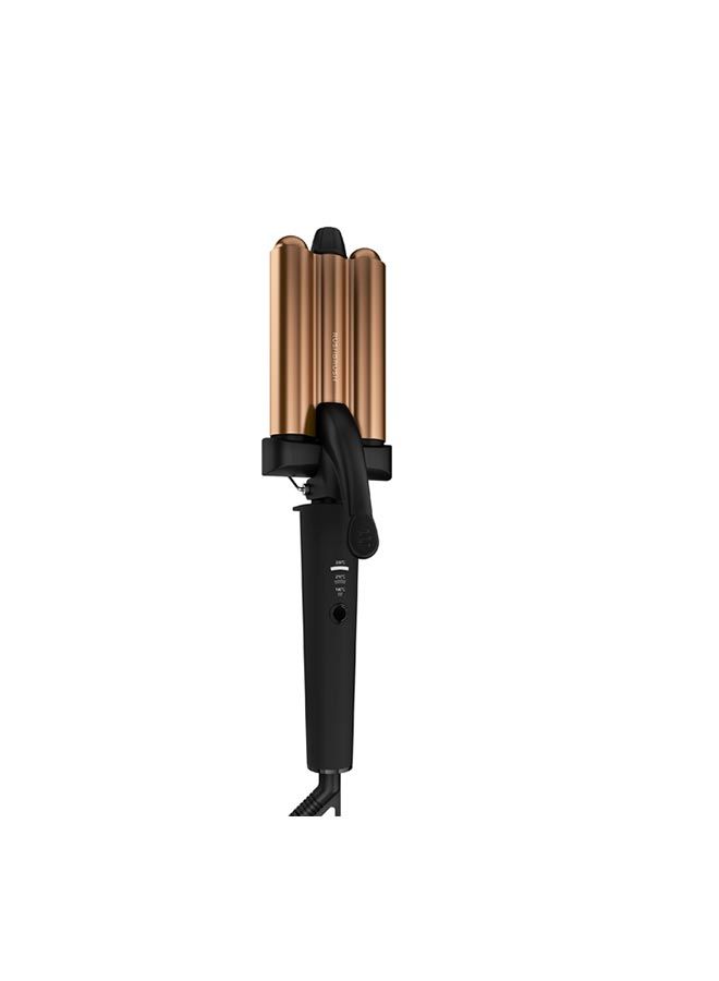 راش براش مكواة تجعيد الشعر M2 Plus3 Crimper برونز - Image 2