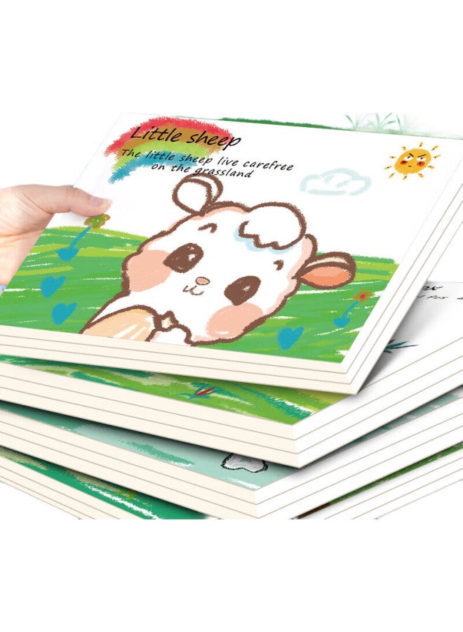 Simaa كتاب رسم الأطفال Simaa A4/100 ورقة، دفتر رسم سميك، كتاب رسم لرياض الأطفال، كتاب رسم للمدرسة الابتدائية، لوحة رسم ورقية، دفتر رسم فني - Image 3