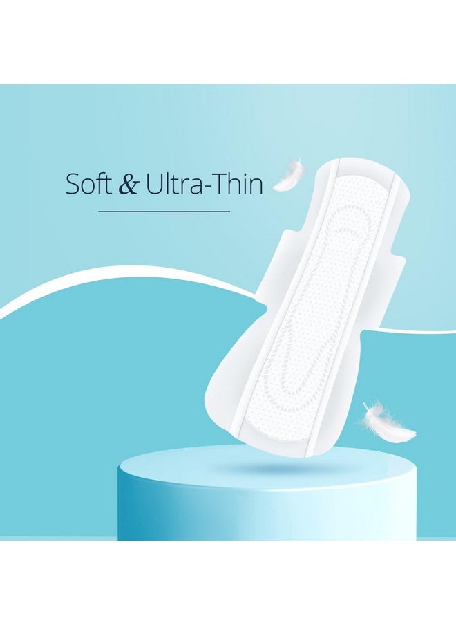 CARMESI Air Feel Sanitary Pads With Dual Airflow Pores - 20 Xl Pads With Wide Back | Airy, Dry, Sweat-Free, Lightweight & Ultra-Thin | Super-Absorbent Core | Non-Toxic, Pack Of 2  - Image 3