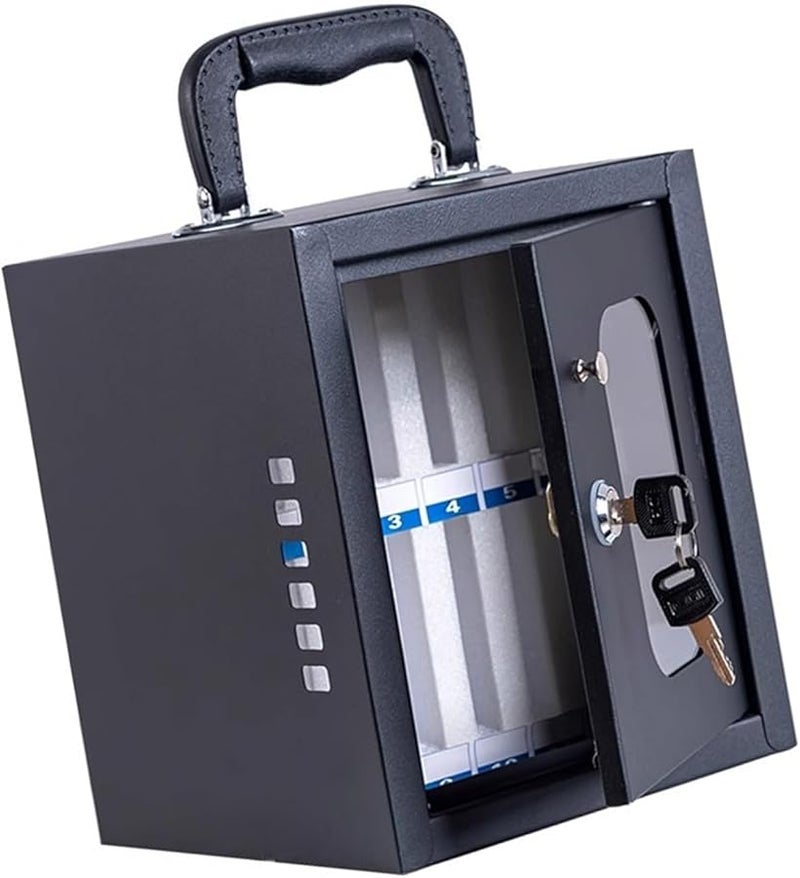 صندوق قفل الهاتف بمقبض 12 بت لوني لتنظيم الفصول الدراسية والشركات - Image 1