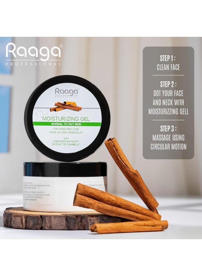 RAAGA PROFESSIONAL جل ترطيب محترف من راجا مع مستخلص القرفة، لمظهر خالي من اللمعان، للبشرة العادية إلى الدهنية، 50 جرام - Image 4