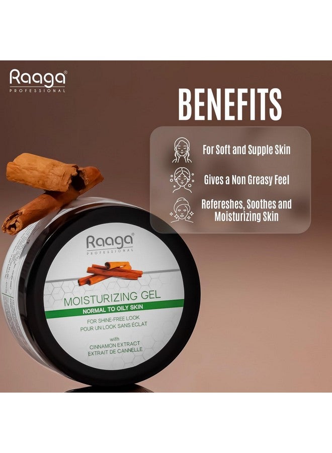 RAAGA PROFESSIONAL جل ترطيب محترف من راجا مع مستخلص القرفة، لمظهر خالي من اللمعان، للبشرة العادية إلى الدهنية، 50 جرام - Image 3