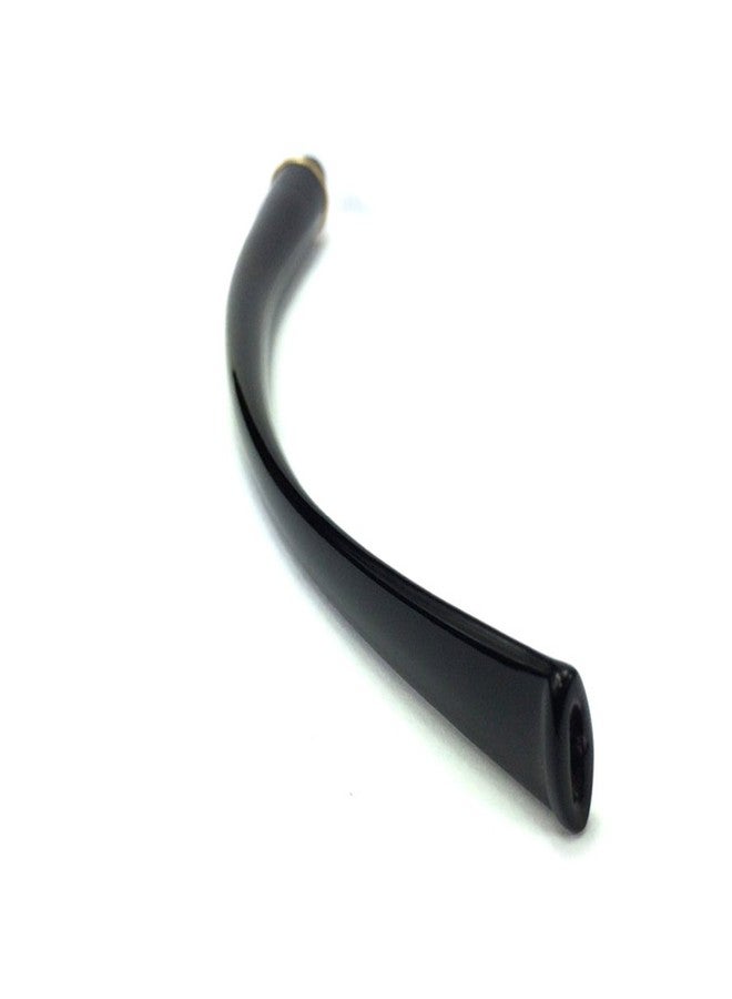 Old fox OLDFOX Churchwarden Pipe Bent Stem Replacement with Metal Ring Decoration Fit 9mm PAPER Filters BE0044 - Image 3