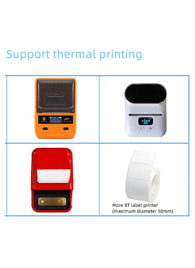 Generic - Waterproof Thermal Labels Self-adhesive Label Stickers 2.0x1.2 Inch Shipping Labels for Printer Bottles Office Supplies Clothing Stores Compatible with Printer B11/B21/B3S etc. - Image 1