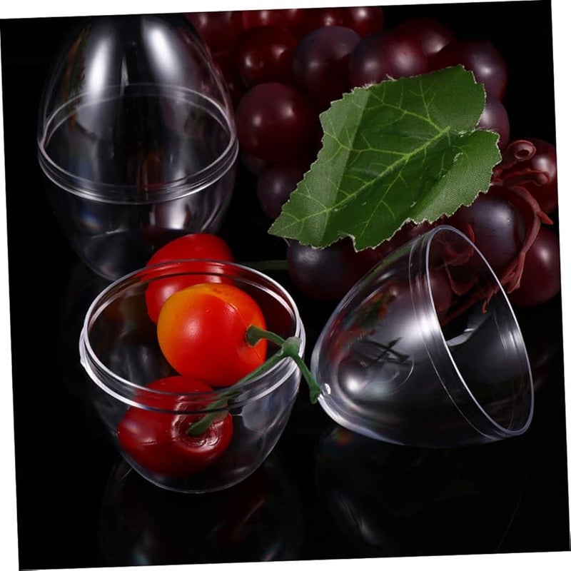 10Pcs Clear Egg Shaped Candy Boxes For Wedding Easter Party Elegant Storage Packaging - Image 4