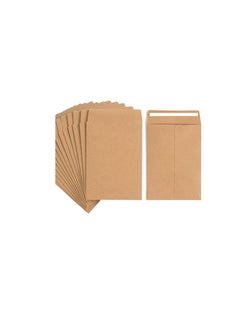 Maxi Maxi Brown Envelopes 80Gsm 4" X 9" inches Peel And Seal 50Pcs Pack 