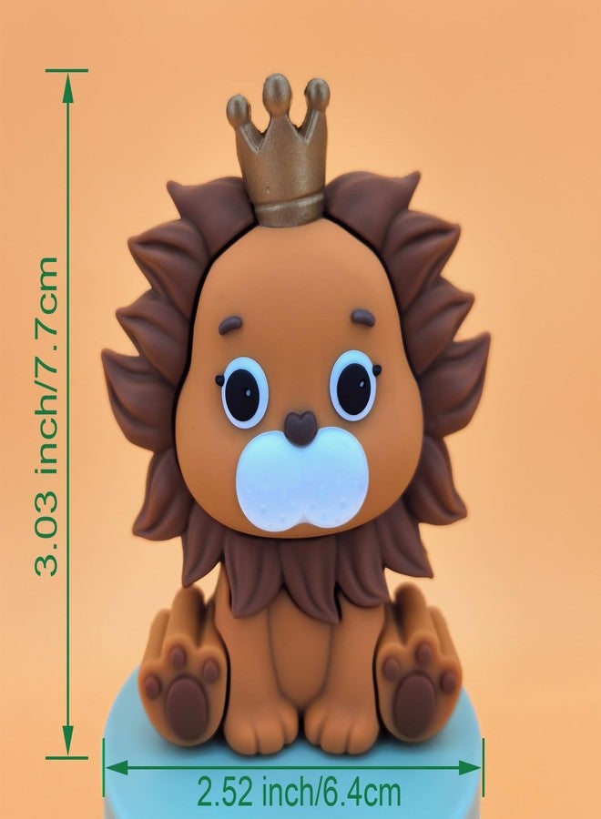 Qzinxja Jungle Animals Safari Cake Topper Cake Decorations Safari Animal Cake Toppers Wild Safari Cupcake Toppers Forest Safari Animals Themed Cake Decor Safari Birthday Decorations Party Supplies - Image 3