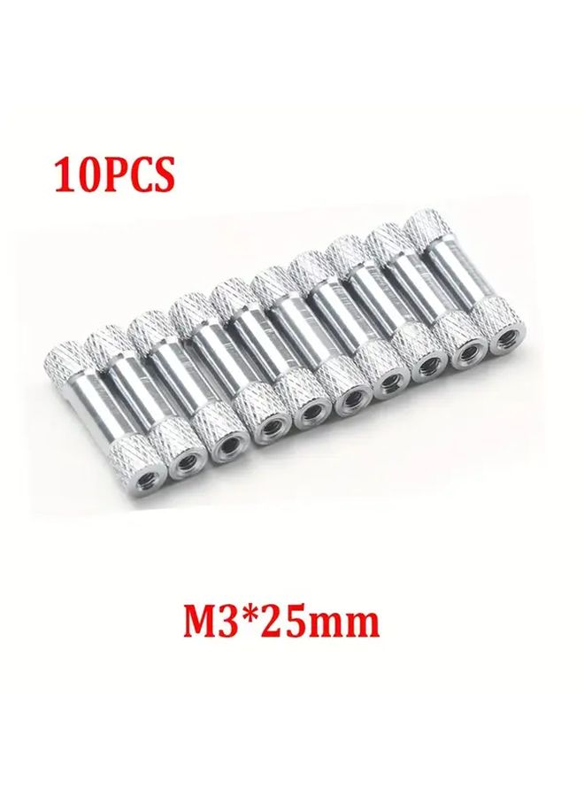 10PCS M3 25mm Round Aluminum Standoff Spacers For RC Cars And Drones - Image 2