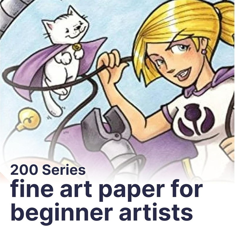 Strathmore 200 Series Watercolor Pad, 11 x 15 Inches, 15 Sheets, Cold Pressed - Image 2