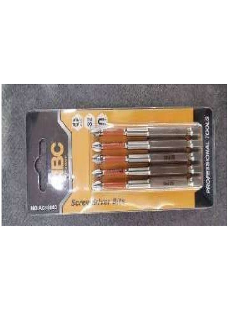 اي بي سي بنطة ربط ماكيتة فضي ABC – كارت 5 قطع موديل AC18802 عالية الجودة