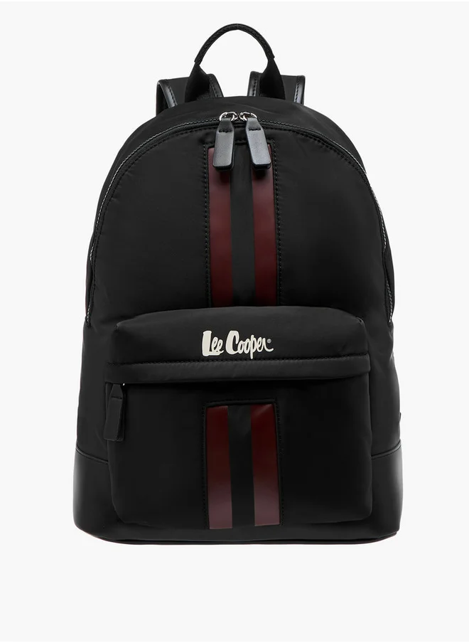 لي كوبر Women's Panelled Backpack with Zip Closure and Adjustable Strap - 29x15x40 cm