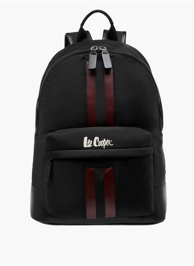 Lee Cooper Women's Panelled Backpack with Zip Closure and Adjustable Strap - 29x15x40 cm  - Image 1