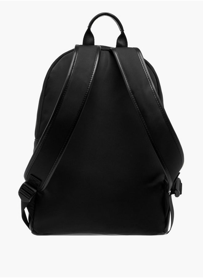 Lee Cooper Women's Panelled Backpack with Zip Closure and Adjustable Strap - 29x15x40 cm  - Image 3